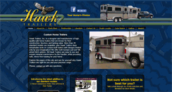 Desktop Screenshot of hawktrailers.com